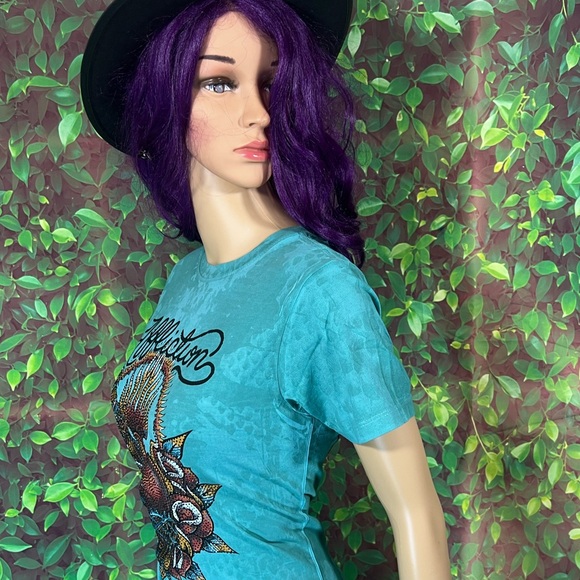 Affliction Women’s T-Shirt - Picture 9 of 10